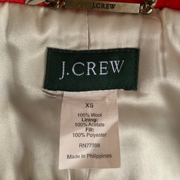 J Crew Wool Peacoat (XS) - Picture 4 of 4